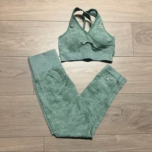 Gymshark Camo Print Seamless Set